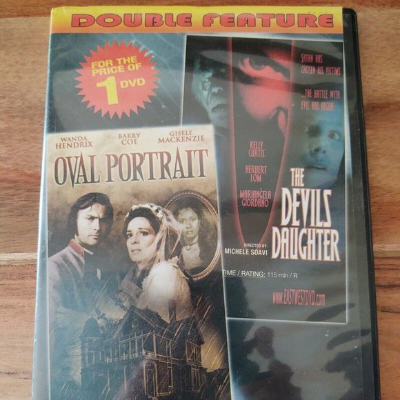 Oval Portrait & The Devil's Daughter Double Feature DVD / Slim Case - Picture 1 of 3